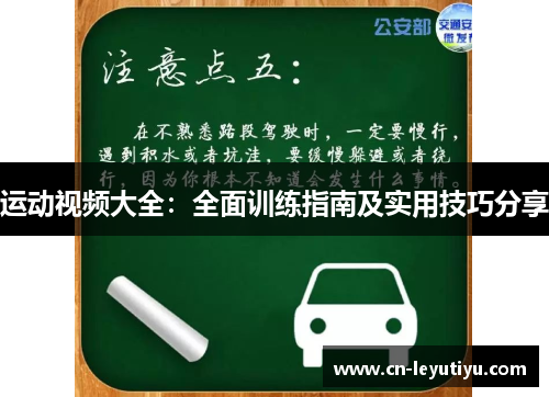 运动视频大全：全面训练指南及实用技巧分享